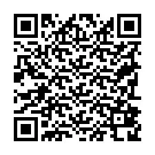 QR-code voor telefoonnummer +19792828171