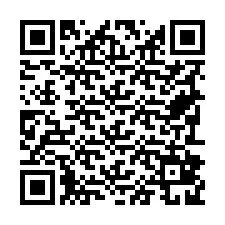 Código QR para número de teléfono +19792829457