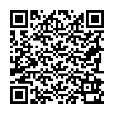 Código QR para número de teléfono +19792920085