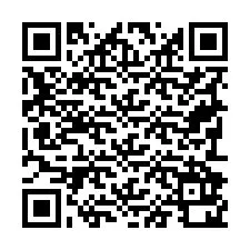 QR-code voor telefoonnummer +19792920615