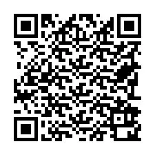 Codice QR per il numero di telefono +19792920927