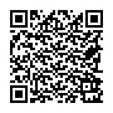 Código QR para número de teléfono +19792921697