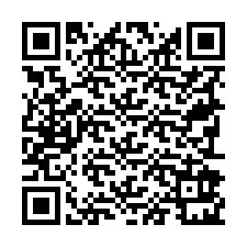 QR Code pour le numéro de téléphone +19792921890