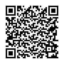 QR kód a telefonszámhoz +19792922252
