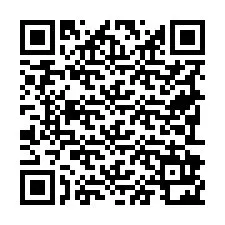 Código QR para número de teléfono +19792922436