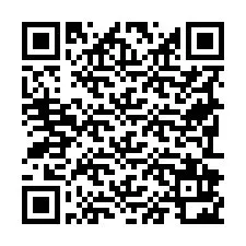 Código QR para número de teléfono +19792922526