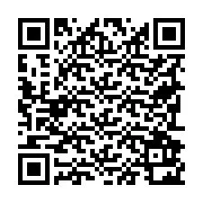 Código QR para número de teléfono +19792922766