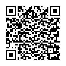 Código QR para número de telefone +19792923418