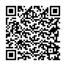 QR Code pour le numéro de téléphone +19792925222