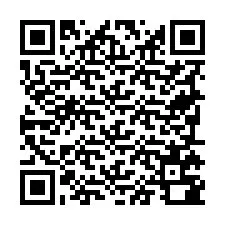 Código QR para número de teléfono +19795780596