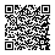 Codice QR per il numero di telefono +19796589634