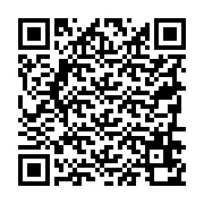 Código QR para número de teléfono +19796670540