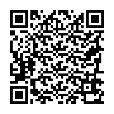 Código QR para número de teléfono +19796670805