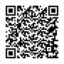 Código QR para número de telefone +19796671283