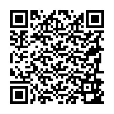 Código QR para número de teléfono +19796942160