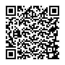 QR Code pour le numéro de téléphone +19796942182