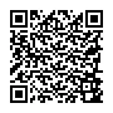 QR-koodi puhelinnumerolle +19796942324