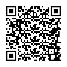 Codice QR per il numero di telefono +19796942667