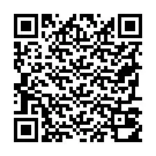 QR-koodi puhelinnumerolle +19797010015