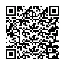 Código QR para número de teléfono +19797022528