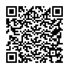 Código QR para número de teléfono +19797174633