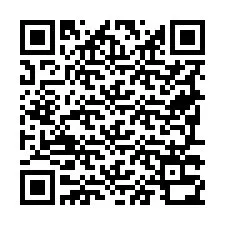 Código QR para número de teléfono +19797330626