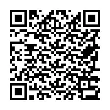 Código QR para número de teléfono +19797333697