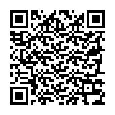 Código QR para número de teléfono +19797334418