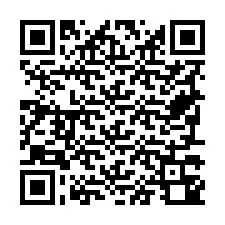 QR Code pour le numéro de téléphone +19797340087