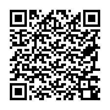 Código QR para número de teléfono +19797340143