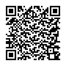 Código QR para número de teléfono +19797340378