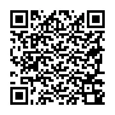 QR kód a telefonszámhoz +19797340722