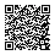 Código QR para número de telefone +19797340776