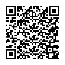 Código QR para número de teléfono +19797342062