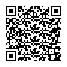 QR-code voor telefoonnummer +19797342072