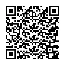 Codice QR per il numero di telefono +19797342094