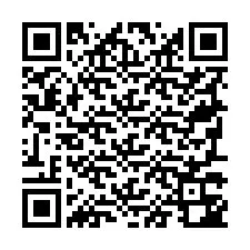 QR kód a telefonszámhoz +19797342110