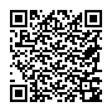 QR kód a telefonszámhoz +19797342117