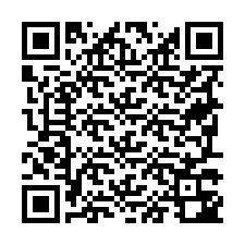 QR kód a telefonszámhoz +19797342122