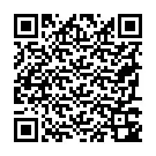 QR kód a telefonszámhoz +19797342155