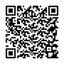 QR kód a telefonszámhoz +19797342222