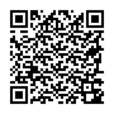 QR-code voor telefoonnummer +19797342242