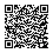 Código QR para número de telefone +19797342264