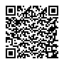 Código QR para número de teléfono +19797342276