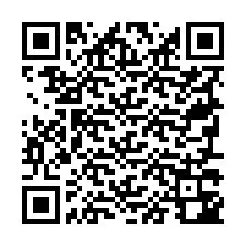 Código QR para número de telefone +19797342280