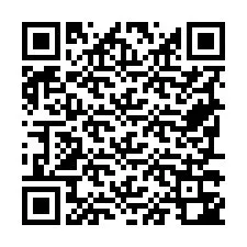 Código QR para número de telefone +19797342297