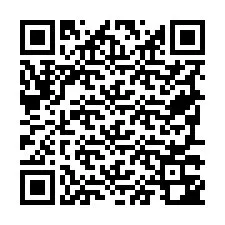 QR kód a telefonszámhoz +19797342313