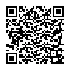 Codice QR per il numero di telefono +19797342331