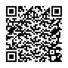 Código QR para número de telefone +19797342343