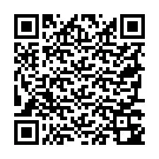 QR kód a telefonszámhoz +19797342384